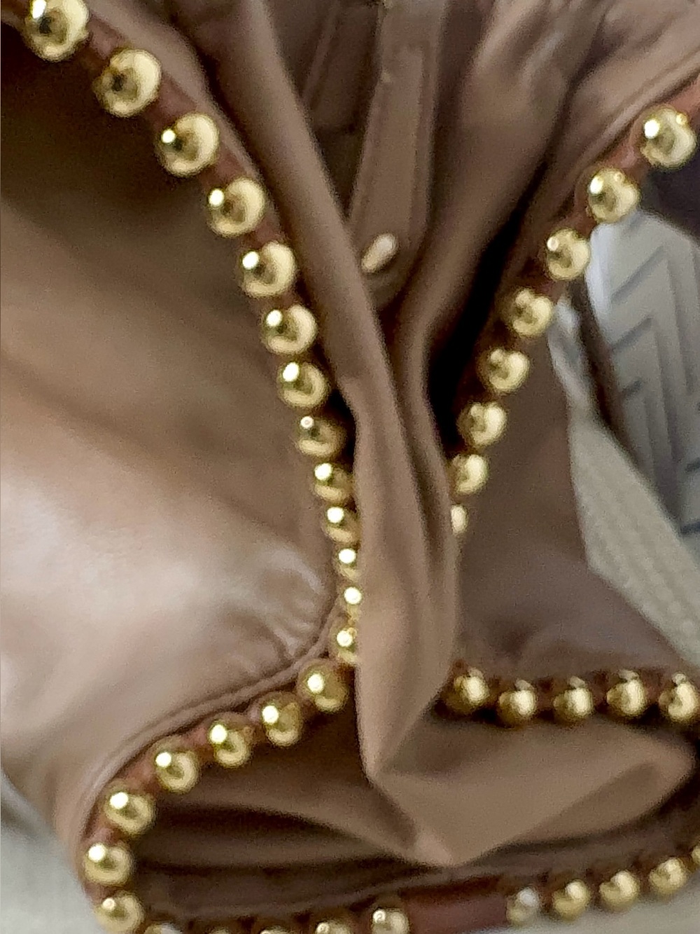 Big Buddha Camel Tan Gold Leather - Picture 7 of 11